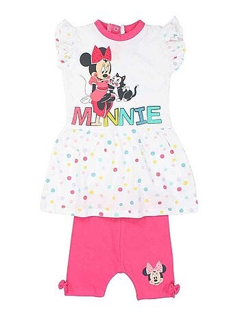 Disney - Ensemble T-shirt et Legging bébé Fille Minnie
