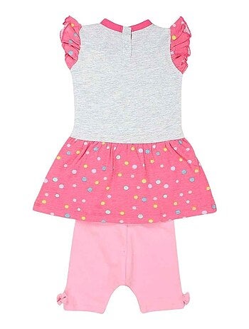 Disney - Ensemble T-shirt et Legging bébé Fille Minnie