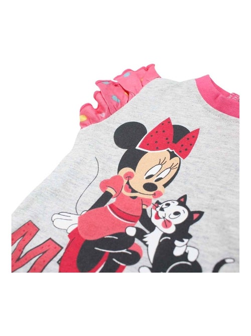 Disney - Ensemble T-shirt et Legging bébé Fille Minnie Rose - Kiabi