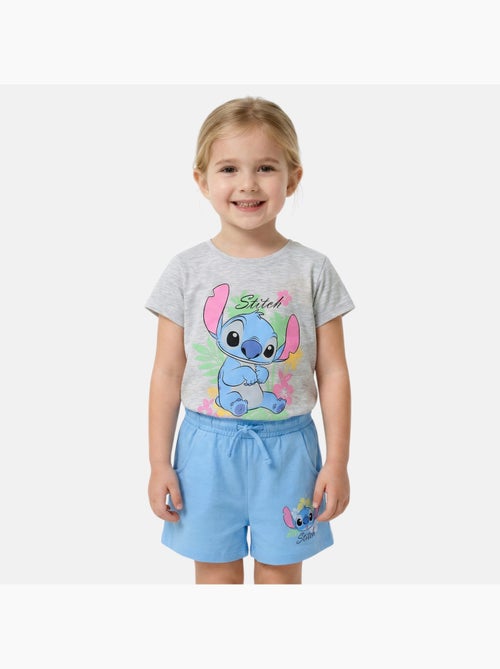 Disney - Ensemble T-shirt et short assorti avec personnage fille - Kiabi Disney - Ensemble T-shirt et short assorti avec personnage fille - Kiabi