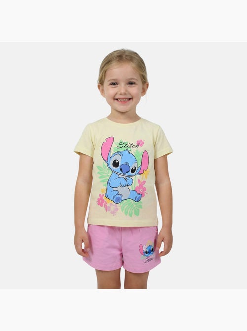 Disney - Ensemble T-shirt et short assorti avec personnage fille - Kiabi Disney - Ensemble T-shirt et short assorti avec personnage fille - Kiabi