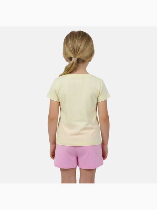 Disney - Ensemble T-shirt et short assorti avec personnage fille - Kiabi Disney - Ensemble T-shirt et short assorti avec personnage fille - Kiabi