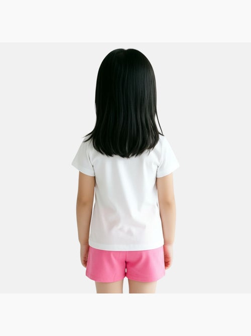 Disney - Ensemble T-shirt et short assorti avec personnage fille - Kiabi Disney - Ensemble T-shirt et short assorti avec personnage fille - Kiabi