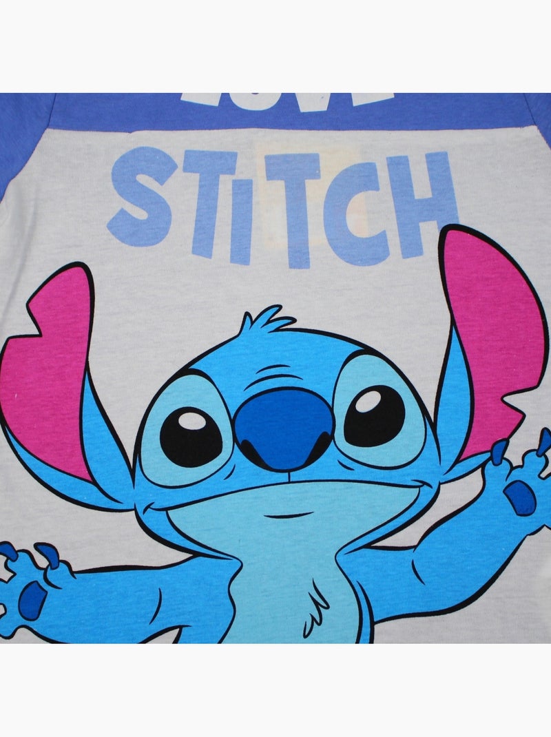 Disney - Ensemble T-shirt et short avec personnage Bleu - Kiabi