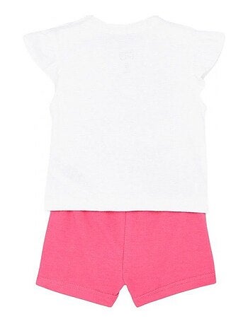 Disney - Ensemble T-shirt et Short bébé Minnie Gris