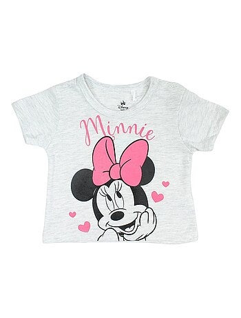 Disney - Ensemble T-shirt et Short bébé Minnie