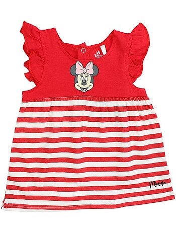 Disney - Ensemble T-shirt et Short bébé Minnie