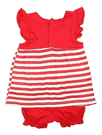 Disney - Ensemble T-shirt et Short bébé Minnie