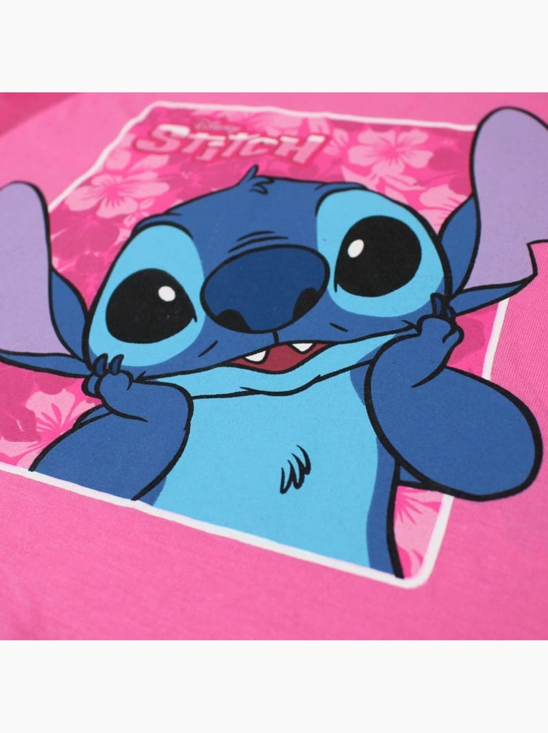 Disney - Ensemble t-shirt et short enfant à motif Rose - Kiabi