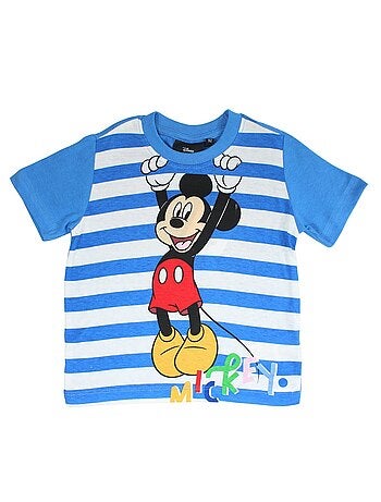 Disney - Ensemble t-shirt et short enfant à rayures