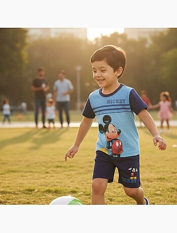 Disney - Ensemble t-shirt et short enfant imprimé