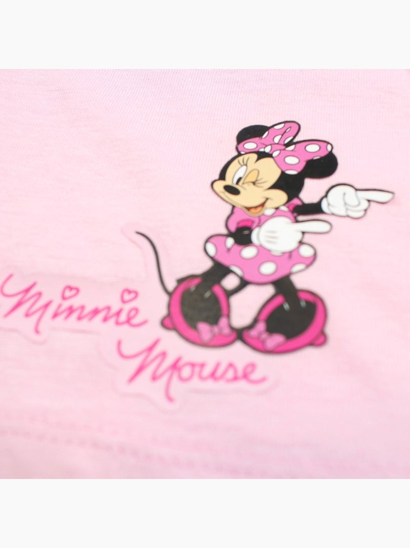 Disney - Ensemble t-shirt et short enfant imprimé Rose - Kiabi