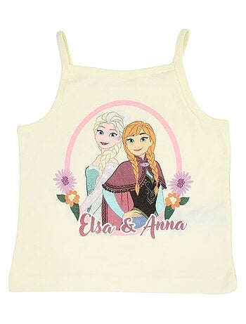 Disney - Ensemble T-shirt et Short Fille La Reine des Neiges