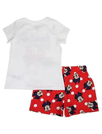 Disney - Ensemble T-shirt et Short Fille Minnie