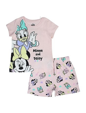Disney - Ensemble T-shirt et Short Fille Minnie