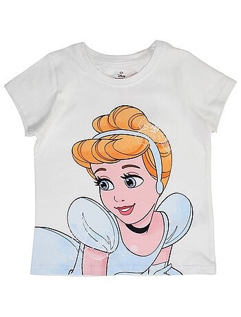 Disney - Ensemble T-shirt et Short Fille Princesse