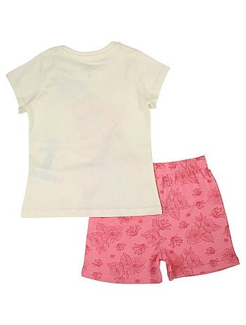 Disney - Ensemble T-shirt et Short Fille Princesse