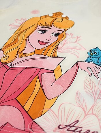 Disney - Ensemble T-shirt et Short Fille Princesse