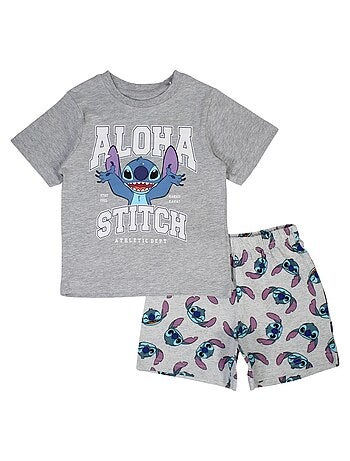 Disney - Ensemble T-shirt et Short Garçon Lilo et Stitch