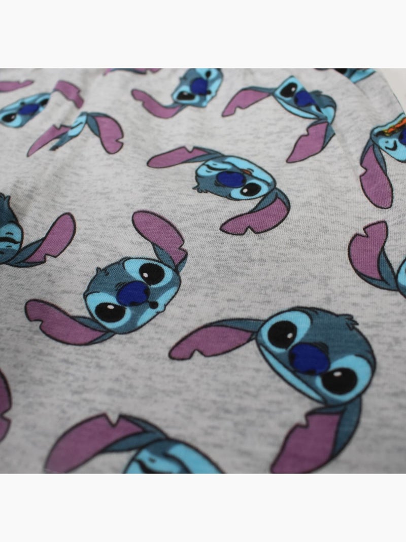 Disney - Ensemble T-shirt et Short Garçon Lilo et Stitch Gris - Kiabi