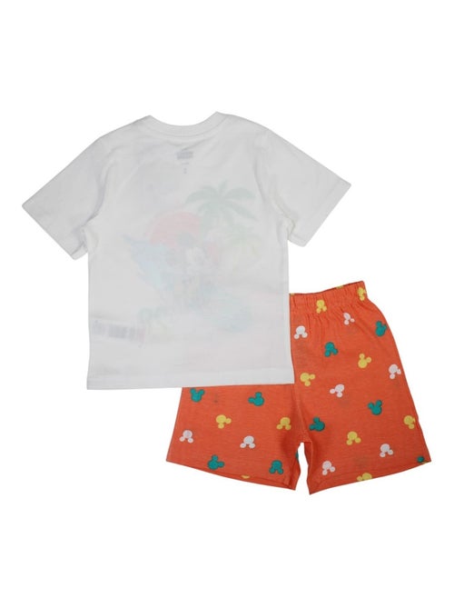 Disney - Ensemble T-shirt et Short Garçon Mickey - Kiabi