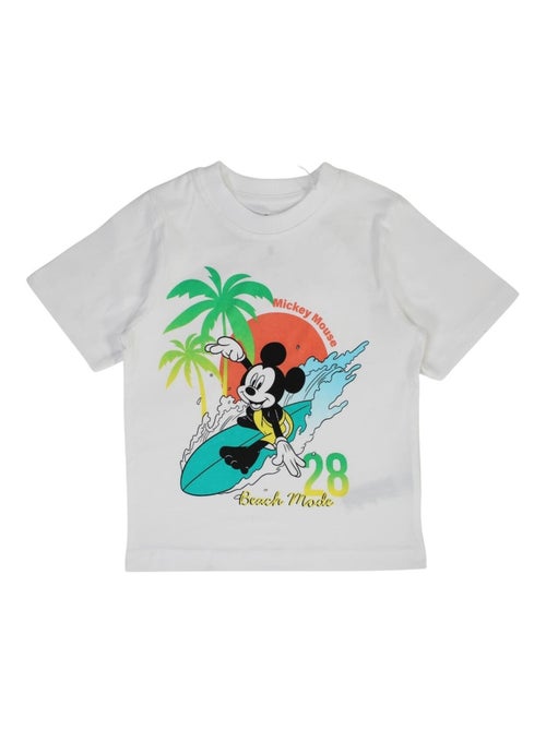 Disney - Ensemble T-shirt et Short Garçon Mickey - Kiabi