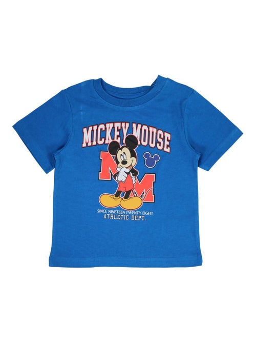 Disney - Ensemble T-shirt et Short Garçon Mickey - Kiabi