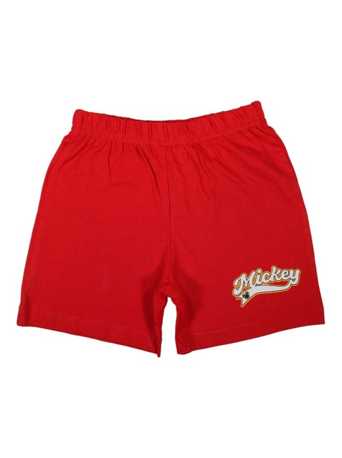 Disney - Ensemble T-shirt et Short Garçon Mickey - Kiabi