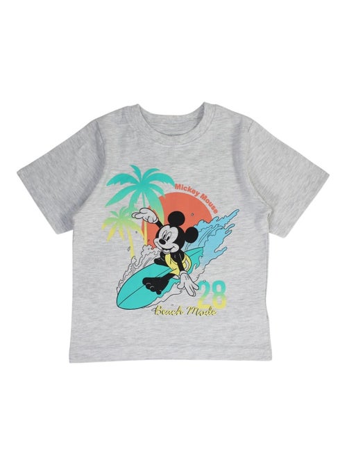 Disney - Ensemble T-shirt et Short Garçon Mickey - Kiabi