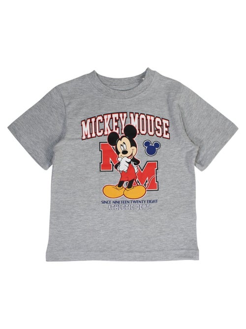 Disney - Ensemble T-shirt et Short Garçon Mickey - Kiabi