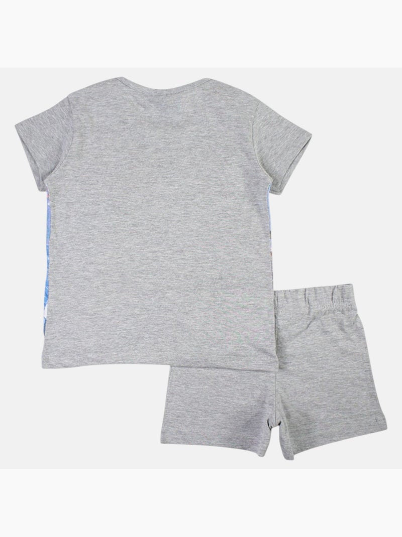 Disney - ensemble t-shirt et short imprimés Gris - Kiabi