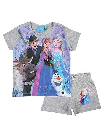 Disney - Ensemble T-shirt et Short La Reine des neiges