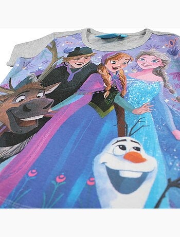 Disney - Ensemble T-shirt et Short La Reine des neiges