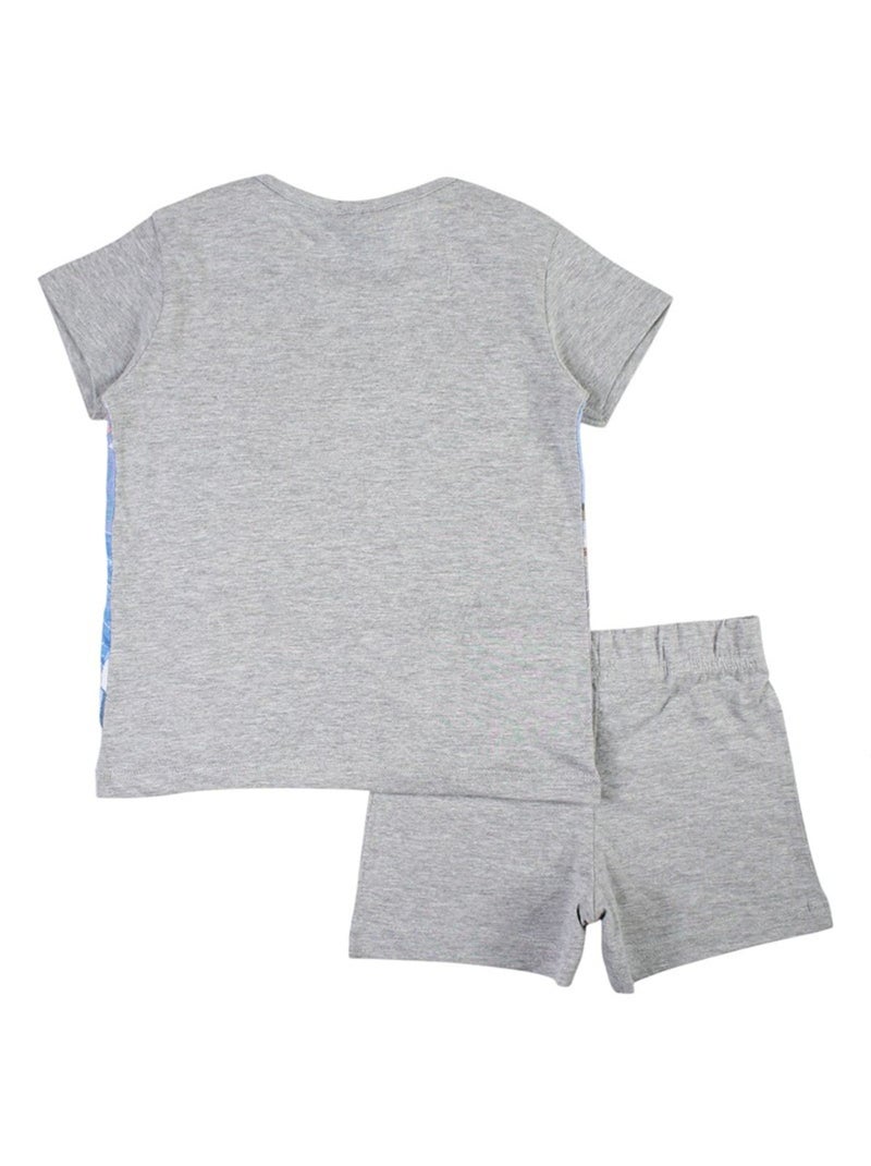 Disney - Ensemble T-shirt et Short La Reine des neiges Gris - Kiabi
