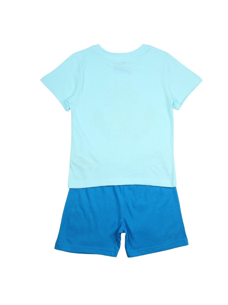 Disney - Ensemble T-shirt et Short Lilo et Stitch Bleu - Kiabi