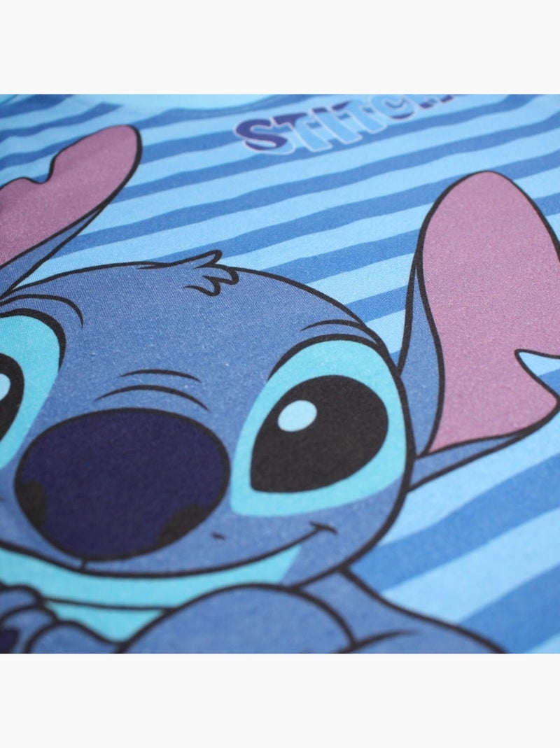 Disney - Ensemble T-shirt et Short Lilo et Stitch Bleu - Kiabi