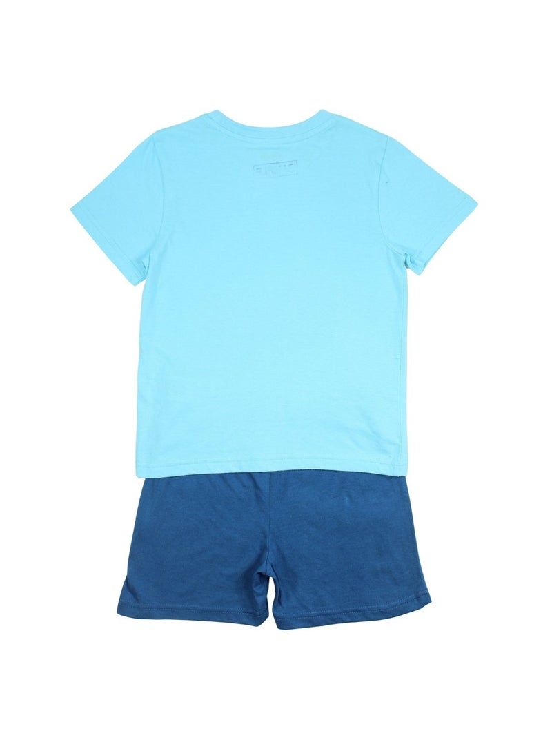 Disney - Ensemble T-shirt et Short Lilo et Stitch Bleu marine - Kiabi