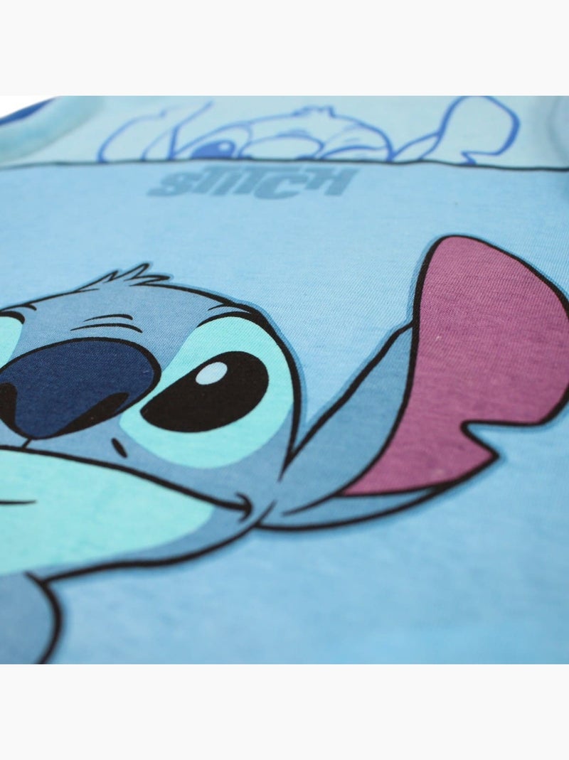 Disney - Ensemble T-shirt et Short Lilo et Stitch Bleu marine - Kiabi