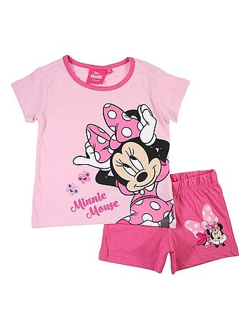 Disney - Ensemble T-shirt et Short Minnie