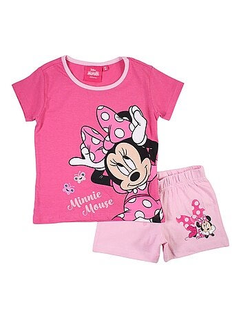 Disney - Ensemble T-shirt et Short Minnie