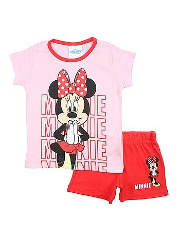 Disney - Ensemble T-shirt et Short Minnie