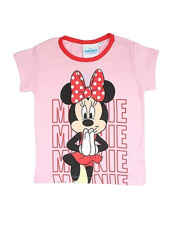 Disney - Ensemble T-shirt et Short Minnie