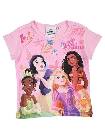 Disney - Ensemble T-shirt et Short Princesse