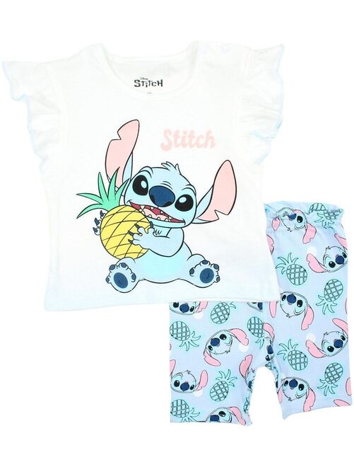 Disney - Ensemble ​​T-shirt legging bébé fille Imprimé Lilo Et Stitch - Kiabi