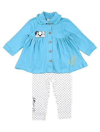 Disney - Ensemble ​​T-shirt legging Imprimé 101 Dalmatiens
