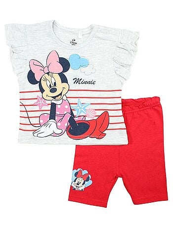 Disney - Ensemble ​​T-shirt legging Imprimé Minnie