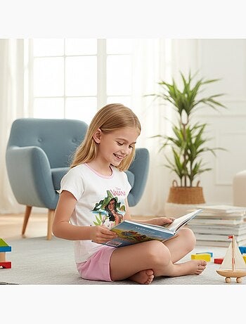 Disney - Ensemble t-shirt manches courtes et short enfant à imprimé