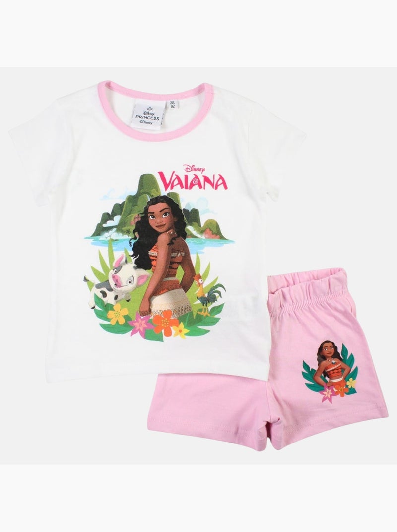 Disney - Ensemble t-shirt manches courtes et short enfant à imprimé Blanc - Kiabi