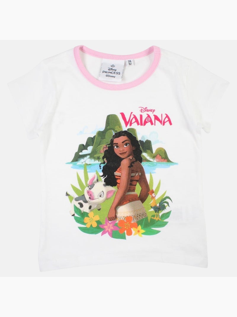 Disney - Ensemble t-shirt manches courtes et short enfant à imprimé Blanc - Kiabi
