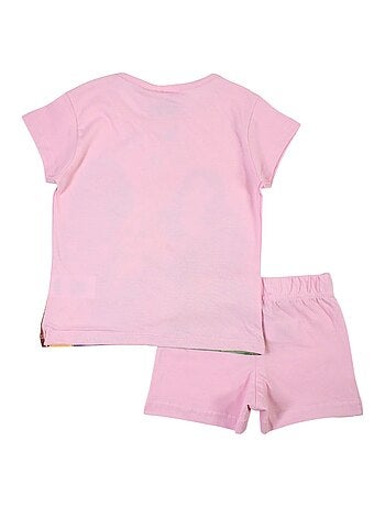 Disney - Ensemble t-shirt manches courtes et short enfant à imprimé